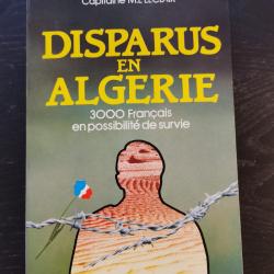 Livre "Disparus en Alg&eacute;rie"