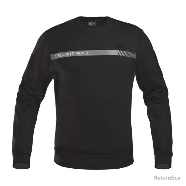 Sweat S�CU-ONE S�curit� Priv�e noir Noir M
