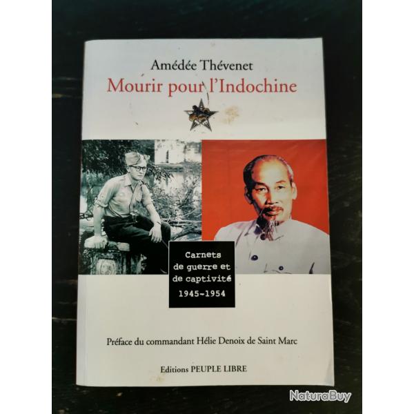 Livre "Mourir pour l'Indochine"