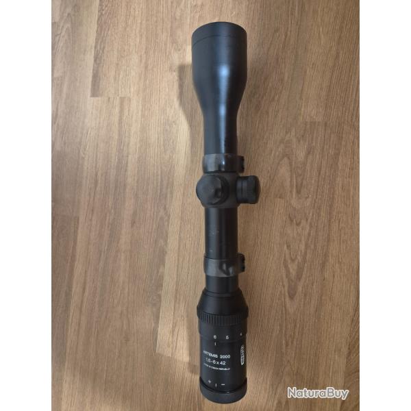 Lunette d'aff�t Meopta Artemis 2000 Grossissement 1.5-6 x 42  tr�s bon �tat.