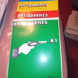 Revues Antiqarmes n* 1 &agrave;  4