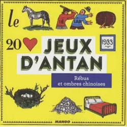 JEU D'ANTAN  R&eacute;bus et ombres chinoises &eacute;tat neuf