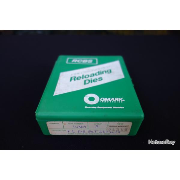Jeux de 2 outils de rechargement calibre 284 de marque RCBS
