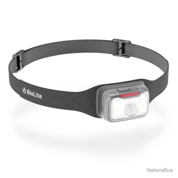 BioLite Range 500 Lumens IP67 - Lampe Frontale LED Recharge Rapide Outdoor