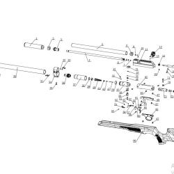 Pi&egrave;ces 54 pour la carabine Snowpeak M25W