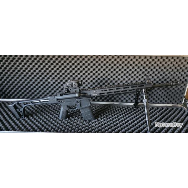 CAT C ! Troy SAR 222 rem + optique+ 3x chargeur 30cps brid� a 10 en excellent �tat