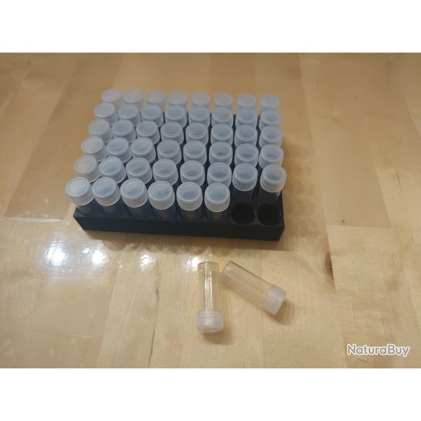 48 dosettes pour poudre noire (NEUF) + Porte dosettes (NEUF)