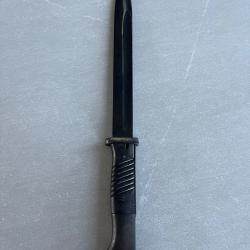 Rare Ba&iuml;onnette k98 sans fourreau