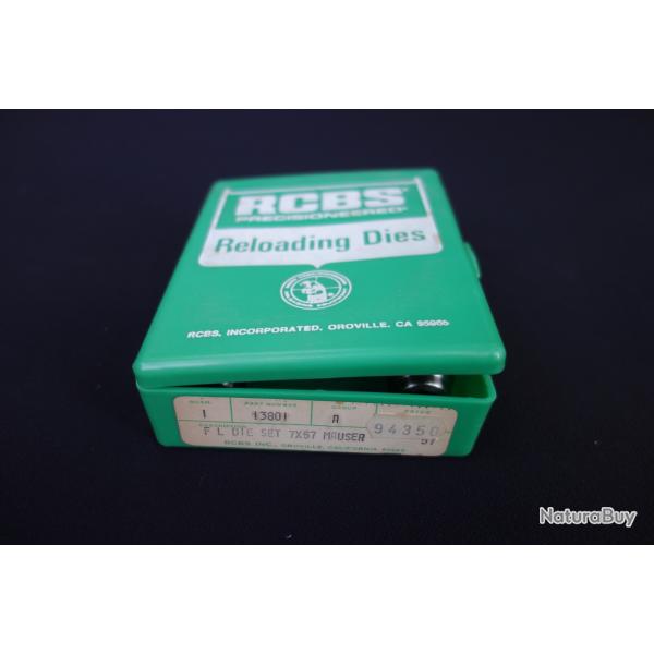 Jeux de 2 outils de rechargement calibre 7x57 MAUSER de marque RCBS