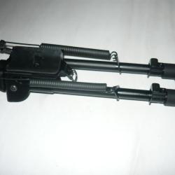 Promo  !!! Bipied   genre harris ( 9" - 13 " pouces ) + t&ecirc;te pivotante et adaptateur pour rail