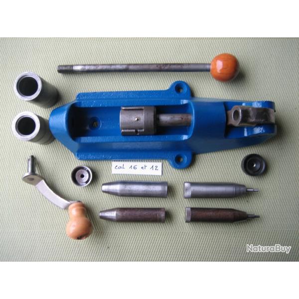 Sertisseur Samson de Manufrance cal 12 et 16 complet en tr�s bon �tat