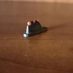 Guidon Longitudinal plastique rouge H10