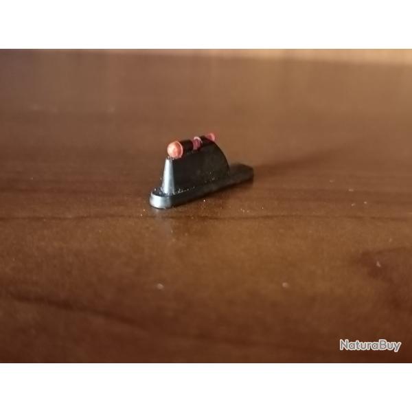 Guidon Longitudinal plastique rouge H10