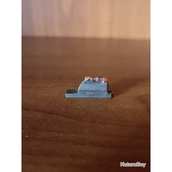 Guidon Longitudinal plastique rouge H 9.5mm