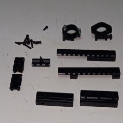 Lot de rails aluminium