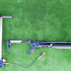 PACK-16 Carabine PCP SNOWPEAK AP900BTAN Cal. 6,35 mm 19,9 J. Bouteille aluminium + Valve Puissance