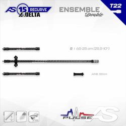 ARC SYSTEME - Kit PULSE RECURVE DELTA 15 S 15 : 65-25cm (25.5-10")