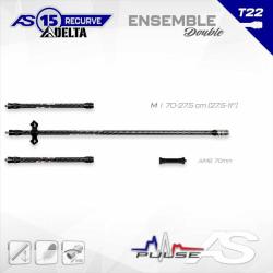 ARC SYSTEME - Kit PULSE RECURVE DELTA 15 M 15 : 70-27.5cm (27.5-11")