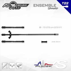 ARC SYSTEME - Kit PULSE RECURVE COMP 16 S 16 : 70-27.5cm (27.5-11")