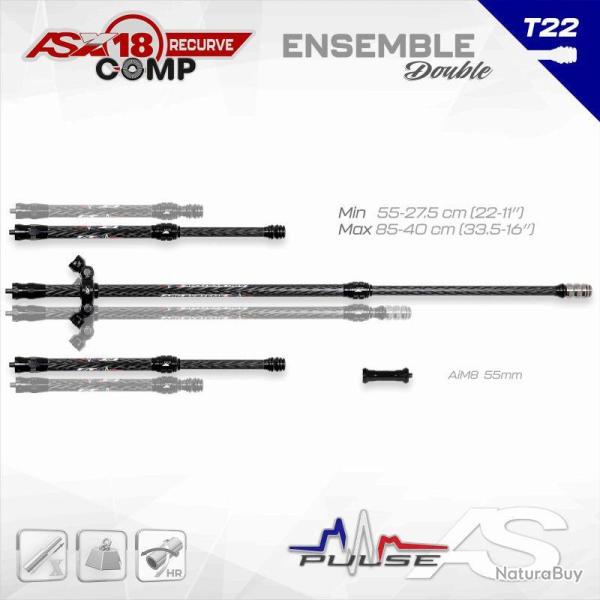 ARC SYSTEME - Kit X-PULSE RECURVE 18 COMP