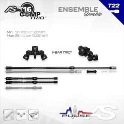 ARC SYSTEME - Kit X-PULSE 16 COMP DOUBLE 22 mm TRIO 2-7-12&deg;