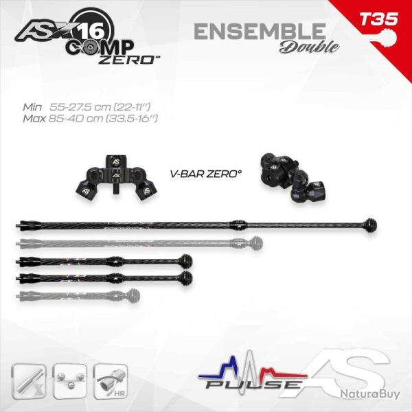 ARC SYSTEME - Kit X-PULSE 16 COMP DOUBLE 0� 35 mm