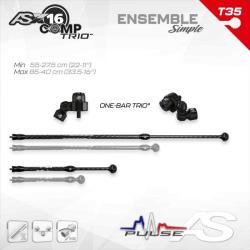 ARC SYSTEME - Kit X-PULSE 16 COMP 35 mm SIMPLE TRIO 2-7-12&deg;