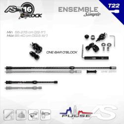 ARC SYSTEME - Kit X-PULSE 16 O'BLOCK DROITIER (RH) 22 mm