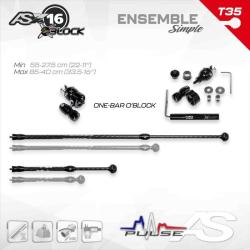 ARC SYSTEME - Kit X-PULSE 16 O'BLOCK DROITIER (RH) 35 mm