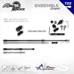 ARC SYSTEME - Kit X-PULSE 16 O'BLOCK GAUCHER (LH) 22 mm
