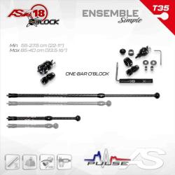 ARC SYSTEME - Kit X-PULSE 18 O'BLOCK GAUCHER (LH) 35 mm