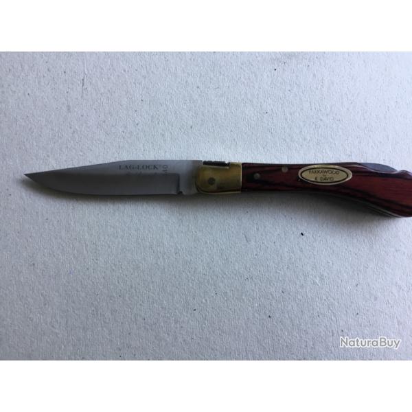 COUTEAU PLIANT - LAG-LOCK - R.DAVID