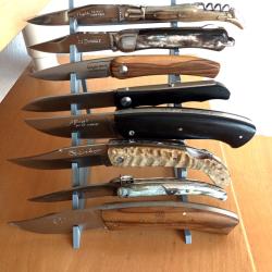 pr&eacute;sentoir  pour 8 couteaux