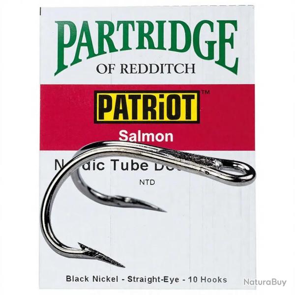 Hame�on mouche PARTRIDGE tube fly double NTD H4