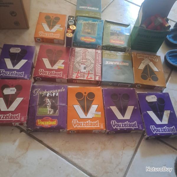 Munition calibre 16 65