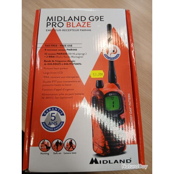 MIDLAND G9E PRO BLAZE