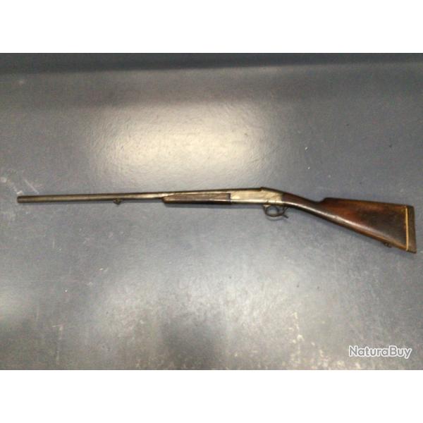 Fusil mono coup manufrance mod�le simples cal 16/65