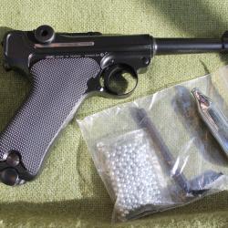 Luger P08 Cal. 4,5mm CO2 blowback KWC