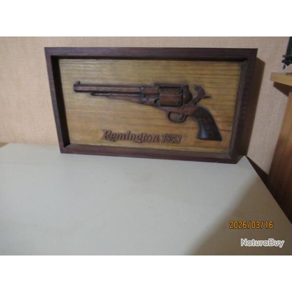 TABLEAU / SCULPTURE DU REMINGTON 1858