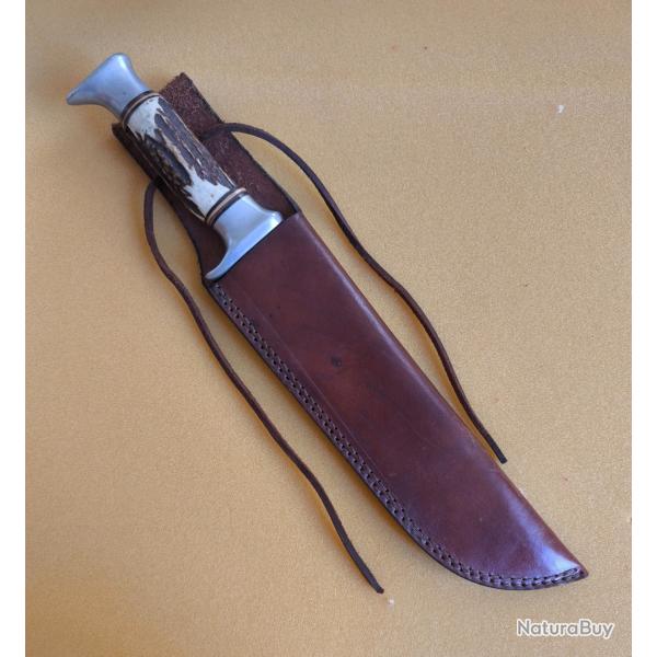 Couteau type SCOUT, SOLINGEN-Rostfrei .Lame 25cm