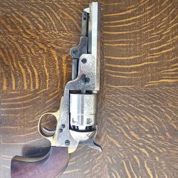Revolver &agrave; poudre noire Piet&agrave; 1851 Navy Yanck Sheriff US Marschal "YAUM44" cal.44