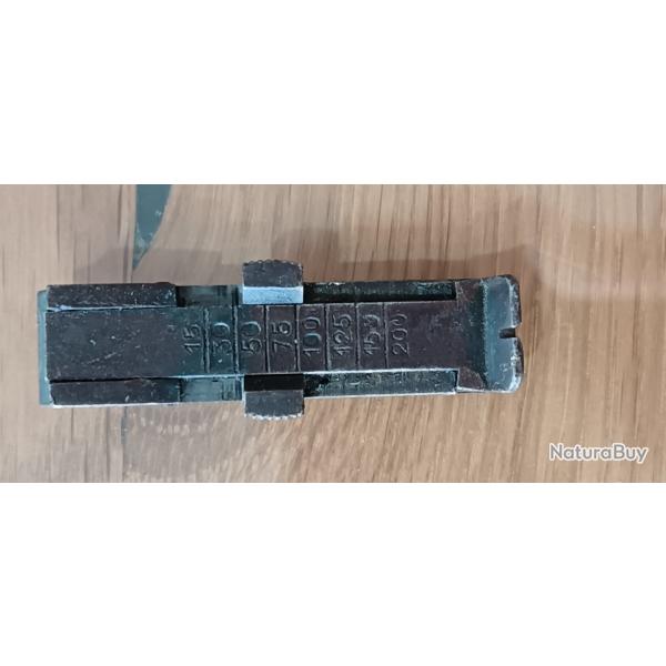 HAUSSE CARABINE GRADUEE 15 - 200