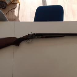 Fusil Coach Gun HUGLU jamais utilis&eacute; calibre 12/76.