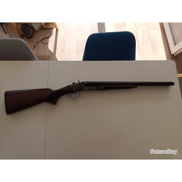 Fusil Coach Gun HUGLU jamais utilis� calibre 12/76.