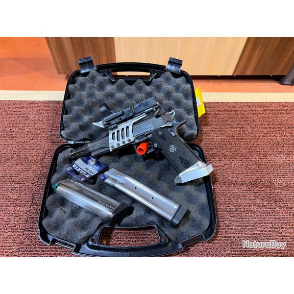 PISTOLET SEMI AUTO SVI INFINITY CALIBRE 38 SUPER AUTO - OCCASION