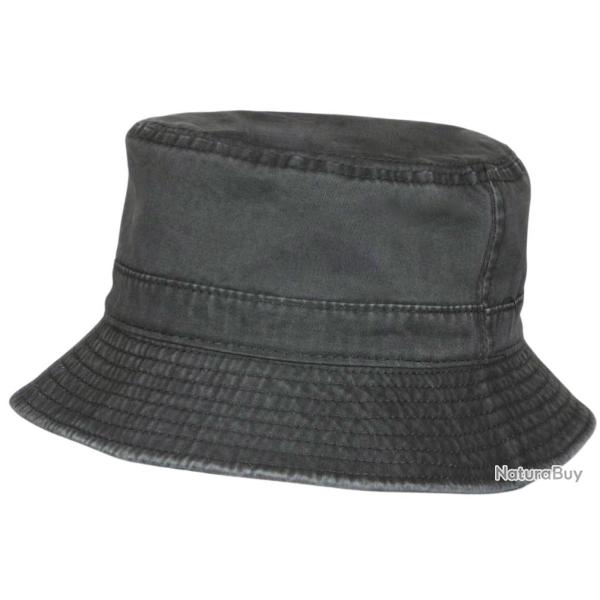Chapeau Bob Gris en Coton Premium Streetwear et Tendance Bobby Taille unique Gris