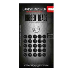 CARP WHISPERER RUBBER BEAD 6MM CARP WHIPERER Silt
