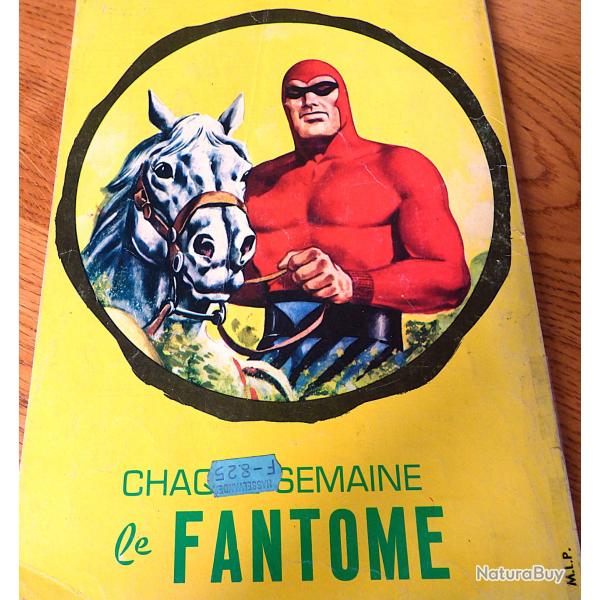 LIVRE -( SPECIAL )- LE FANT�ME EN COULEURS DE 1970 - ETAT CORRECT ET LISIBLE SANS PAGES MANQUANTE