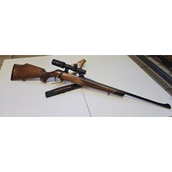 OCCASION - CARAB. KRICO - CAL 7*64 + LUNETTE ZEISS CONQUEST 1*4/24