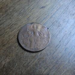 monnaie 5 centimes daniel dupuis 1911